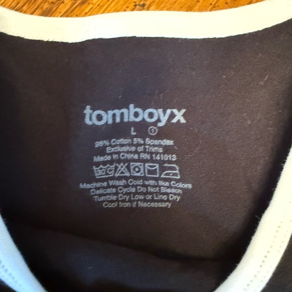NWT TomboyX Muscle Tank Top Sz L - Picture 2 of 3